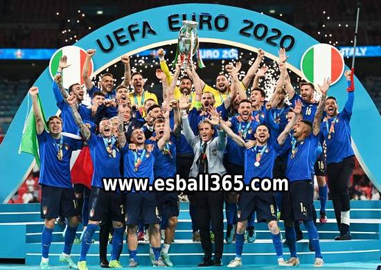 欧洲杯冠军赛，意大利PK胜出，英格兰再创历史梦碎
