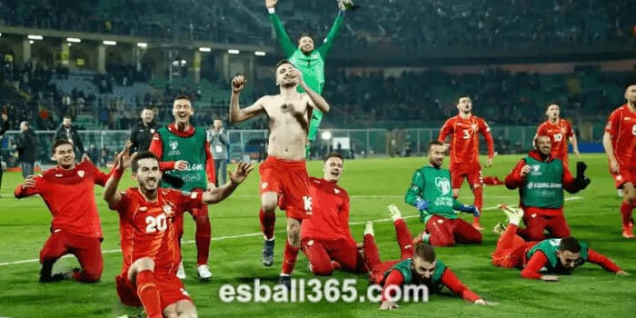 2022足球世界杯欧洲区预选赛附加赛路径C：北马其顿淘汰意大利，葡萄牙晋级