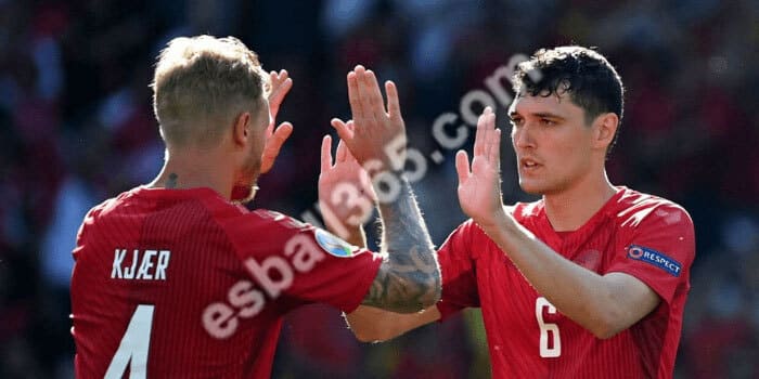 2022卡塔尔世界杯丹麦国家队低潮国脚：克里斯滕森（Andreas Christensen）、克亚尔（Simon Kjaer）
